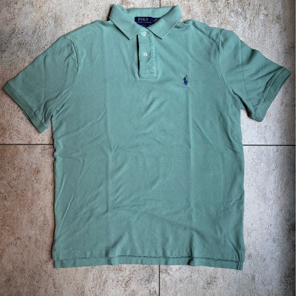 Polo Ralph Lauren Iconic Mesh Polo Shirt - Men's Size M